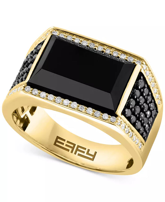 "EFFY® Elegancia Negra – Onix y Diamantes"